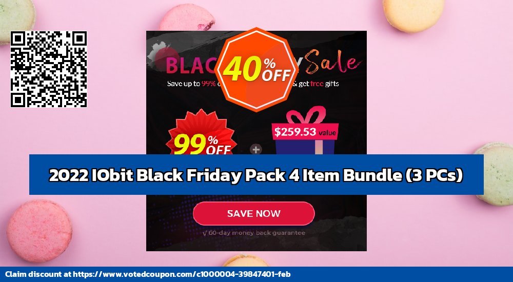 2023 IObit Black Friday Pack 4 Item Bundle, 3 PCs  Coupon, discount 2024 IObit Black Friday Pack - 4 Item Bundle (3 PCs) - Exclusive Staggering deals code 2024. Promotion: Staggering deals code of 2024 IObit Black Friday Pack - 4 Item Bundle (3 PCs) - Exclusive 2024