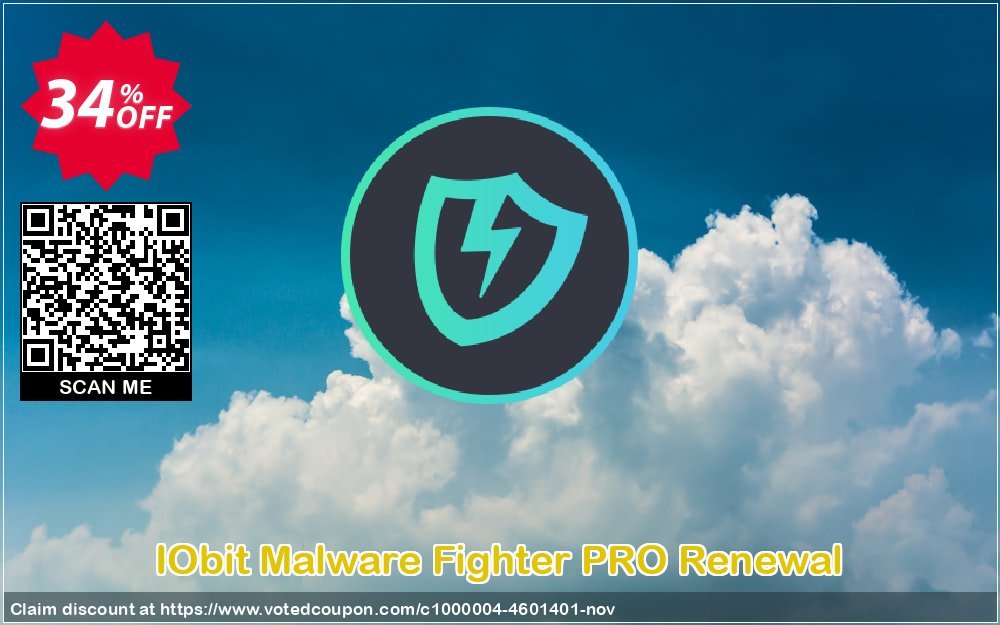 IObit Malware Fighter PRO Renewal Coupon Code Jun 2023, 34% OFF - VotedCoupon