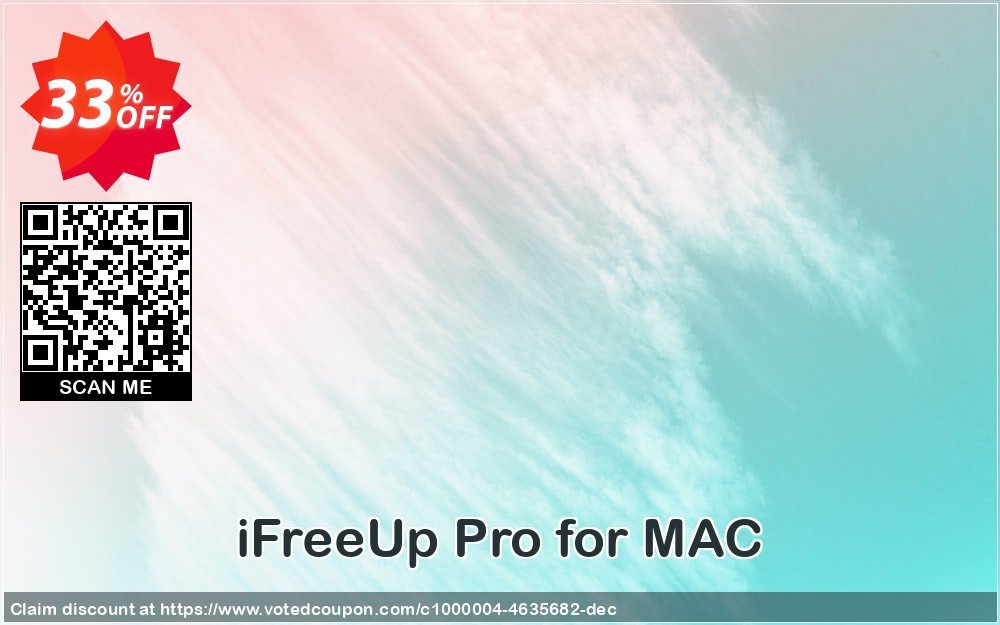 iFreeUp Pro for MAC Coupon Code Dec 2023, 33% OFF - VotedCoupon