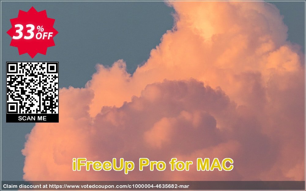 iFreeUp Pro for MAC Coupon, discount iFreeUp (1 Mac) awful discounts code 2024. Promotion: iobit coupon discount (df: IVS-IOBIT)