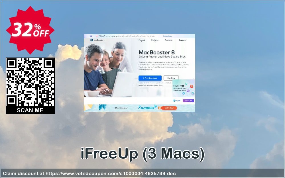 iFreeUp, 3 MACs  Coupon Code Jun 2023, 32% OFF - VotedCoupon