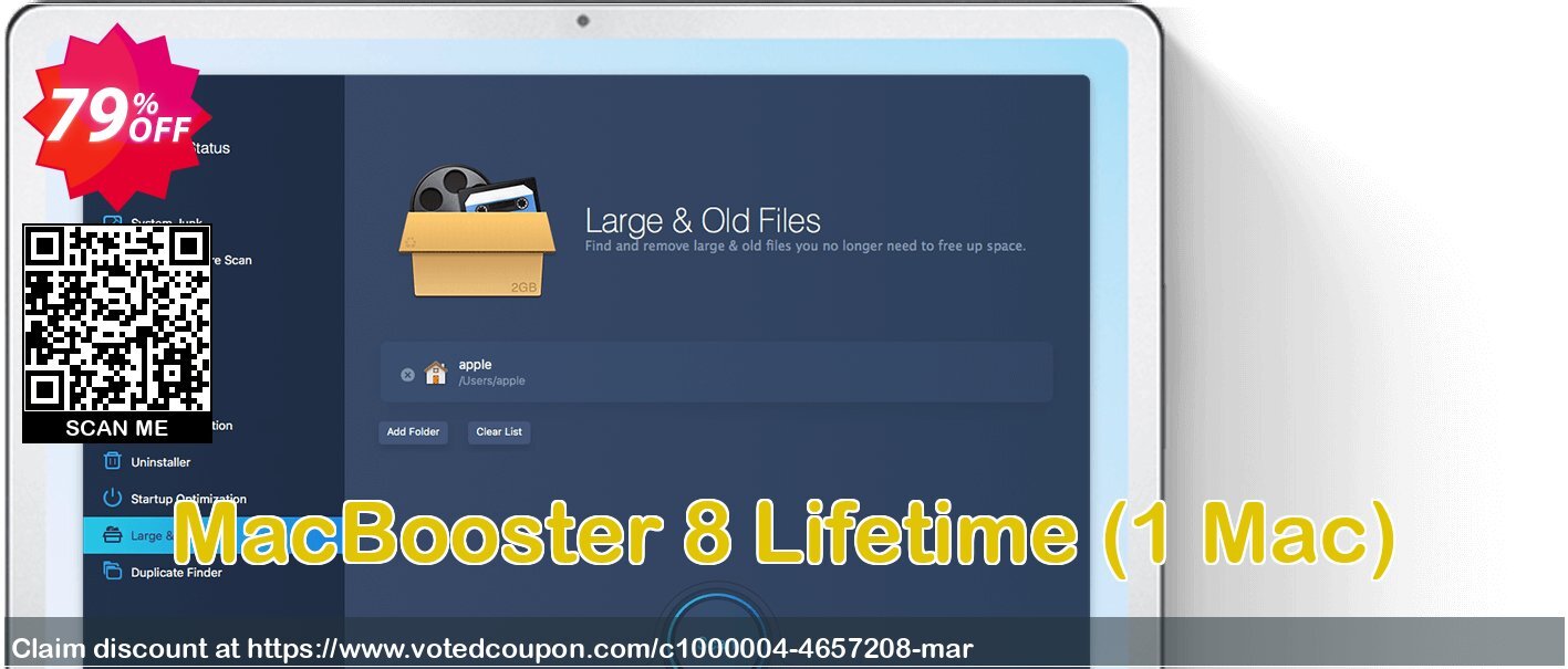 MACBooster 8 Lifetime, 1 MAC  Coupon, discount MacBooster 7 Advanced Pro(3 Macs/Lifetime) exclusive deals code 2024. Promotion: iobit discount code (df: IVS-IOBIT)