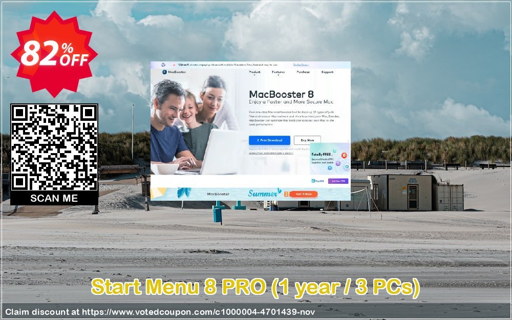 Start Menu 8 PRO, Yearly / 3 PCs  Coupon Code Mar 2024, 82% OFF - VotedCoupon