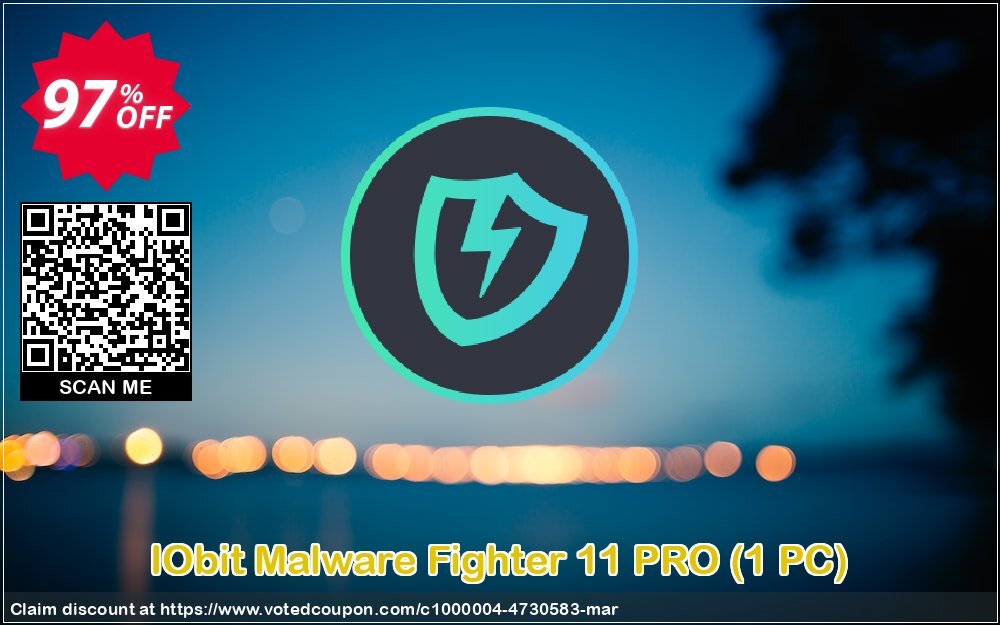 IObit Malware Fighter 11 PRO, 1 PC  Coupon, discount 30% OFF IObit Malware Fighter 8 PRO (1 year / 1 PC), verified. Promotion: Dreaded discount code of IObit Malware Fighter 8 PRO (1 year / 1 PC), tested & approved