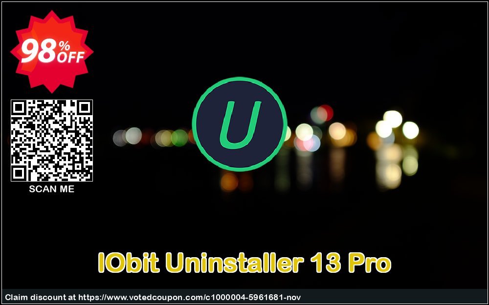 IObit Uninstaller 13 Pro Coupon Code Mar 2024, 98% OFF - VotedCoupon