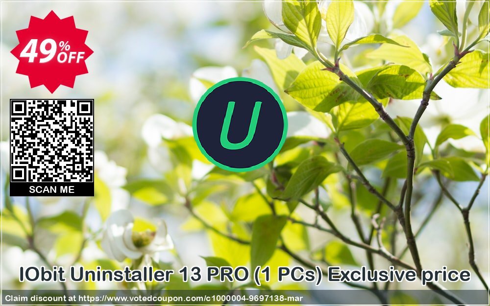 IObit Uninstaller 13 PRO, 1 PCs Exclusive price Coupon Code May 2024, 49% OFF - VotedCoupon