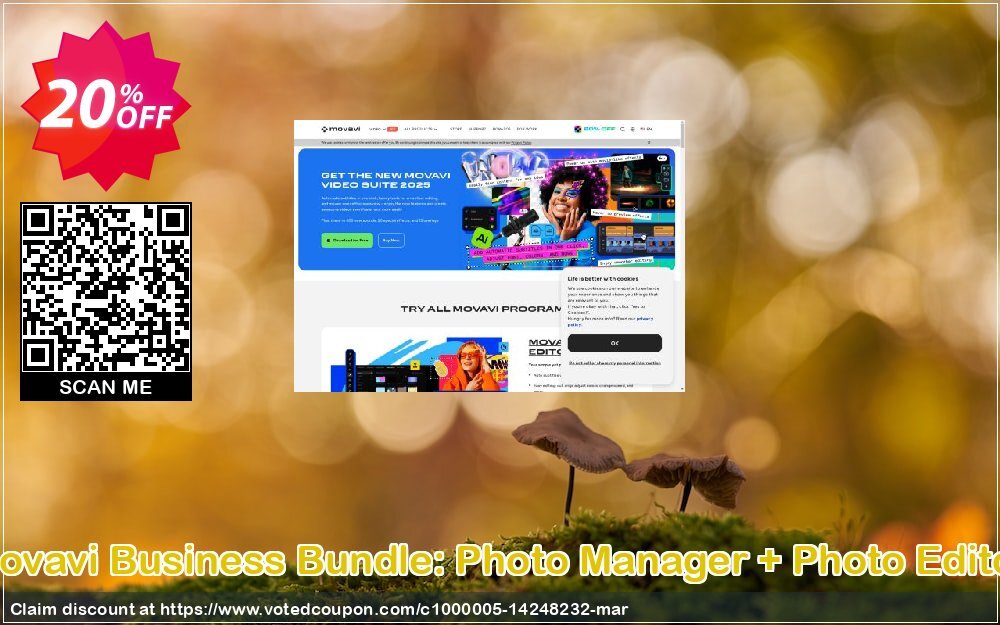 Movavi Business Bundle: Photo Manager + Photo Editor Coupon Code May 2024, 20% OFF - VotedCoupon