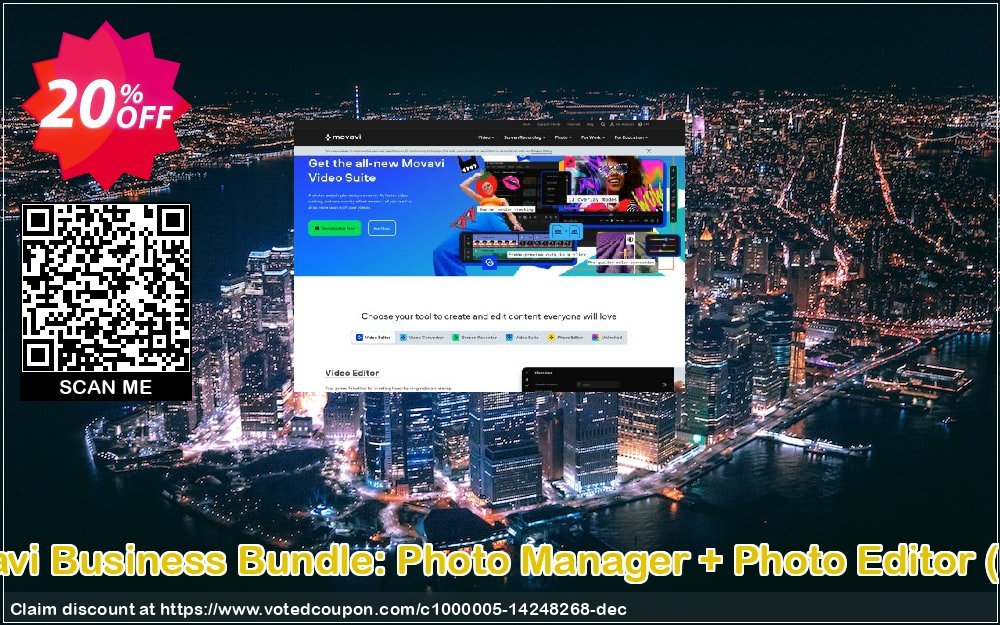 Movavi Business Bundle: Photo Manager + Photo Editor, MAC  Coupon Code Apr 2024, 20% OFF - VotedCoupon