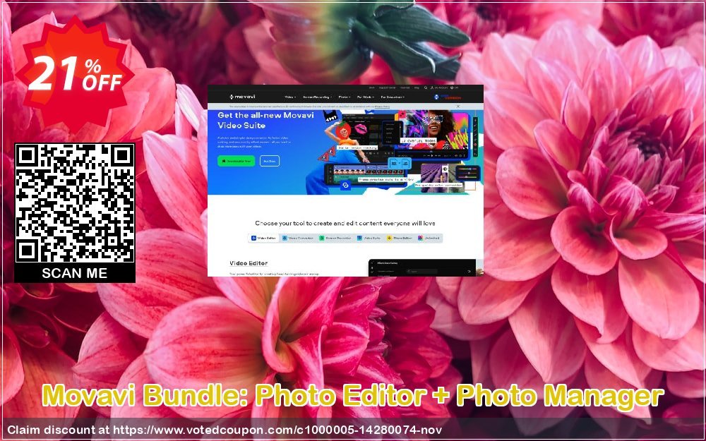 Movavi Bundle: Photo Editor + Photo Manager Coupon Code Mar 2024, 21% OFF - VotedCoupon