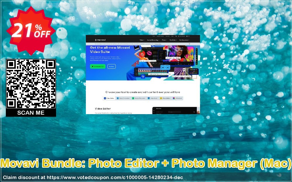 Movavi Bundle: Photo Editor + Photo Manager, MAC  Coupon, discount Bundle for Mac: Photo Editor + Photo Manager Hottest promo code 2024. Promotion: Hottest promo code of Bundle for Mac: Photo Editor + Photo Manager 2024