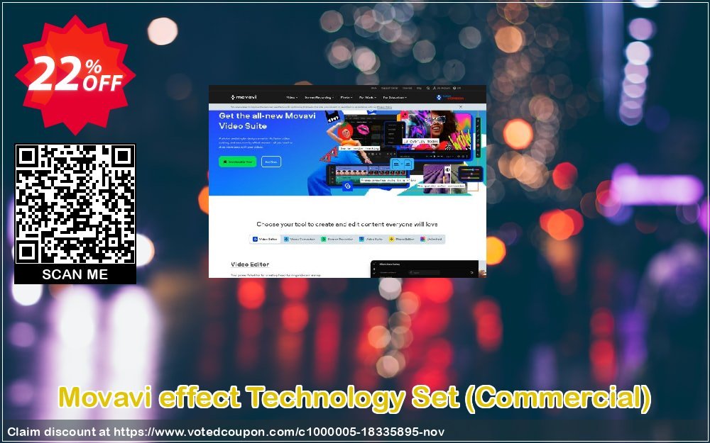 Movavi effect Technology Set, Commercial  Coupon, discount Technology Set – Business amazing deals code 2024. Promotion: amazing deals code of Technology Set – Business 2024