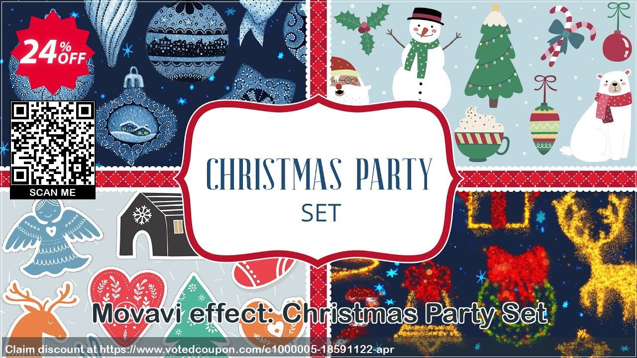 Movavi effect: Christmas Party Set Coupon, discount Christmas Party Set Wonderful promo code 2024. Promotion: Wonderful promo code of Christmas Party Set 2024