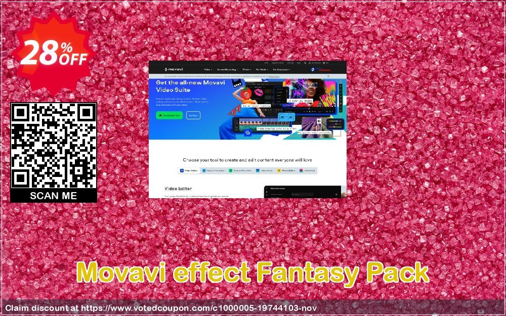 Movavi effect Fantasy Pack Coupon Code Mar 2024, 28% OFF - VotedCoupon
