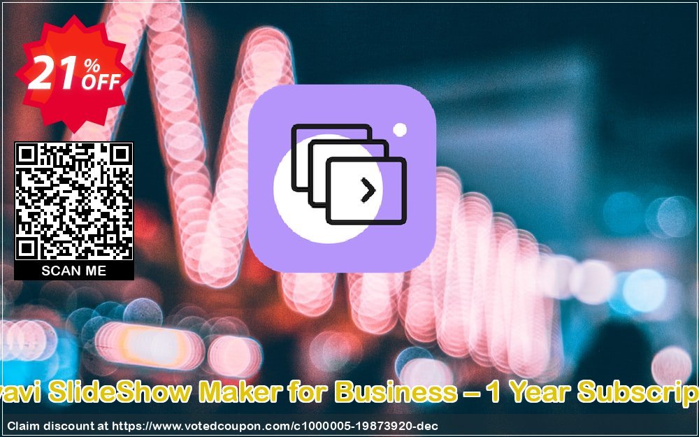 Movavi SlideShow Maker for Business – Yearly Subscription Coupon Code Apr 2024, 21% OFF - VotedCoupon