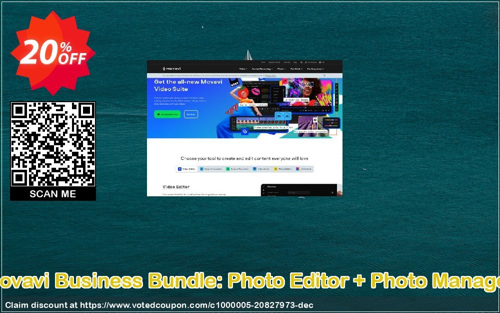 Movavi Business Bundle: Photo Editor + Photo Manager Coupon, discount Business Bundle: Photo Editor + Photo Manager Staggering promotions code 2024. Promotion: Staggering promotions code of Business Bundle: Photo Editor + Photo Manager 2024