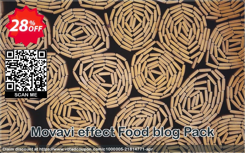 Movavi effect Food blog Pack