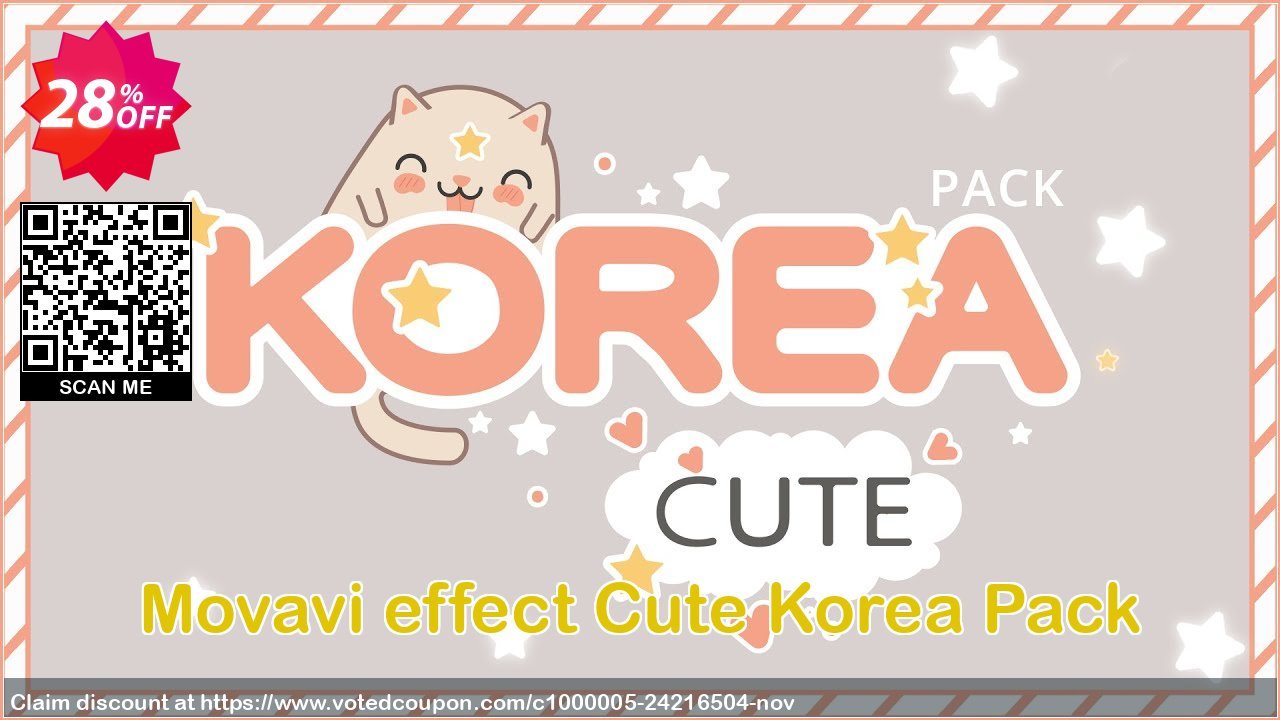 Movavi effect Cute Korea Pack