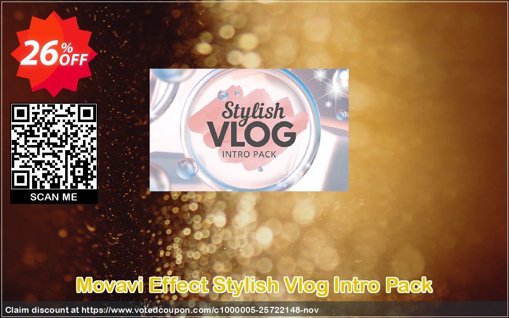 Movavi Effect Stylish Vlog Intro Pack