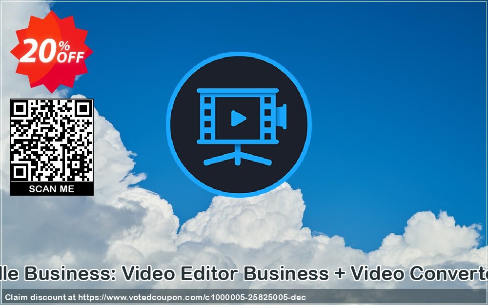Video Bundle Business: Video Editor Business + Video Converter Premium Coupon, discount Video Bundle Business Formidable offer code 2023. Promotion: Formidable offer code of Video Bundle Business 2023