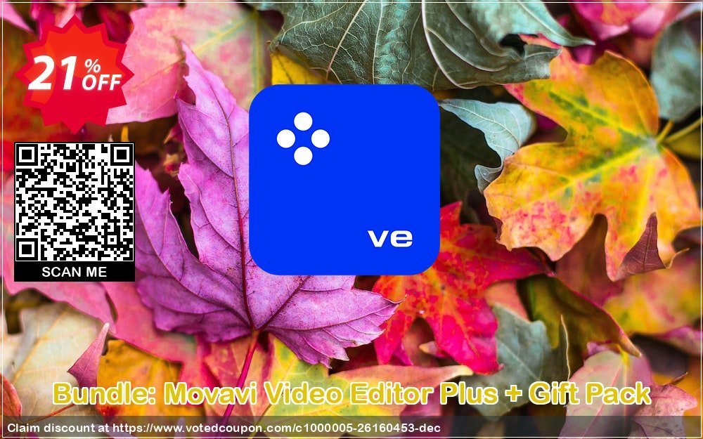 Bundle: Movavi Video Editor Plus + Gift Pack Coupon Code Apr 2024, 21% OFF - VotedCoupon