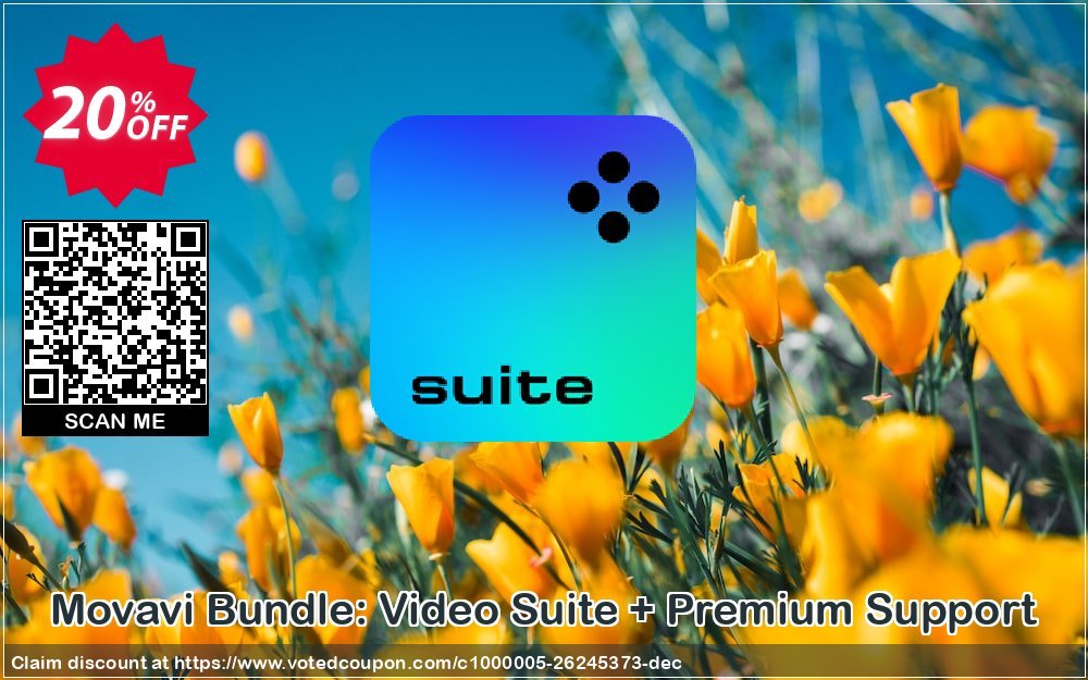 Movavi Bundle: Video Suite + Premium Support Coupon Code Oct 2023, 20% OFF - VotedCoupon
