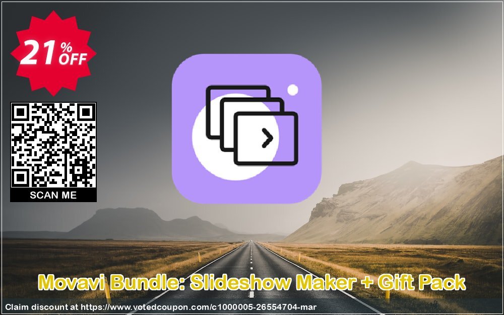 Movavi Bundle: Slideshow Maker + Gift Pack Coupon Code May 2024, 21% OFF - VotedCoupon