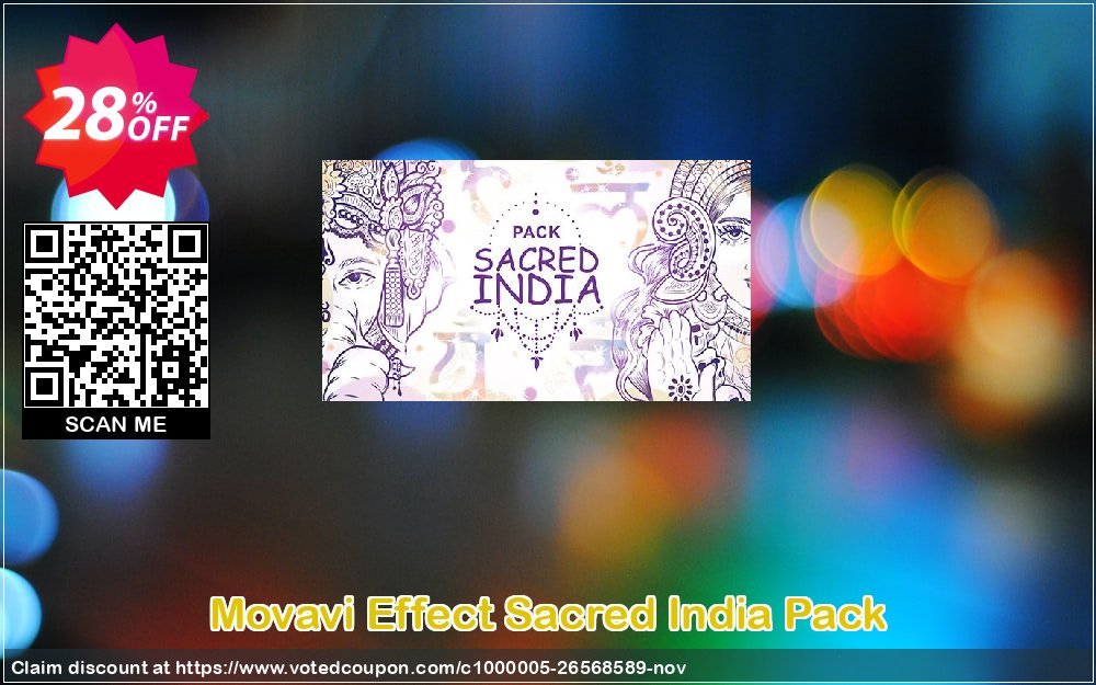 Movavi Effect Sacred India Pack Coupon, discount Sacred India Pack Excellent promotions code 2024. Promotion: Excellent promotions code of Sacred India Pack 2024