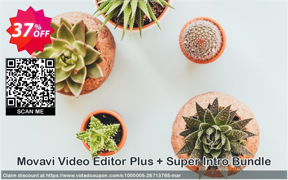 Movavi Video Editor Plus + Super Intro Bundle Coupon, discount Video Editor Plus + Super Intro Bundle Imposing discount code 2024. Promotion: Imposing discount code of Video Editor Plus + Super Intro Bundle 2024