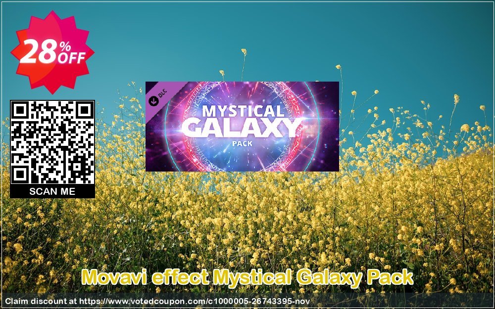 Movavi effect Mystical Galaxy Pack Coupon, discount Mystical Galaxy Pack Super deals code 2024. Promotion: Super deals code of Mystical Galaxy Pack 2024