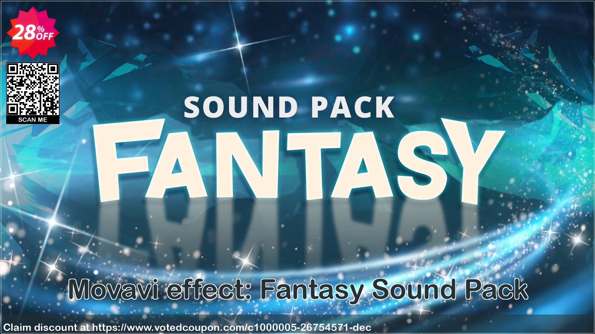 Movavi effect: Fantasy Sound Pack Coupon, discount Fantasy Sound Pack Awful discounts code 2024. Promotion: Awful discounts code of Fantasy Sound Pack 2024