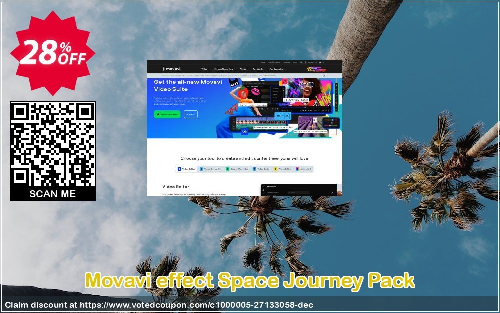 Movavi effect Space Journey Pack