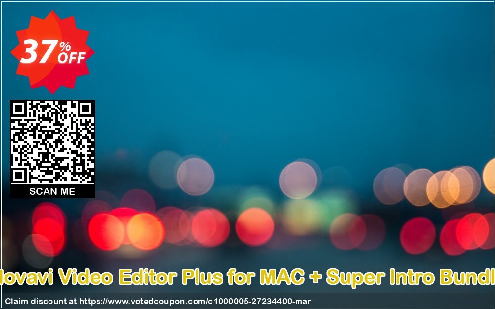 Movavi Video Editor Plus for MAC + Super Intro Bundle Coupon, discount 37% OFF Movavi Video Editor Plus for MAC + Super Intro Bundle, verified. Promotion: Excellent promo code of Movavi Video Editor Plus for MAC + Super Intro Bundle, tested & approved