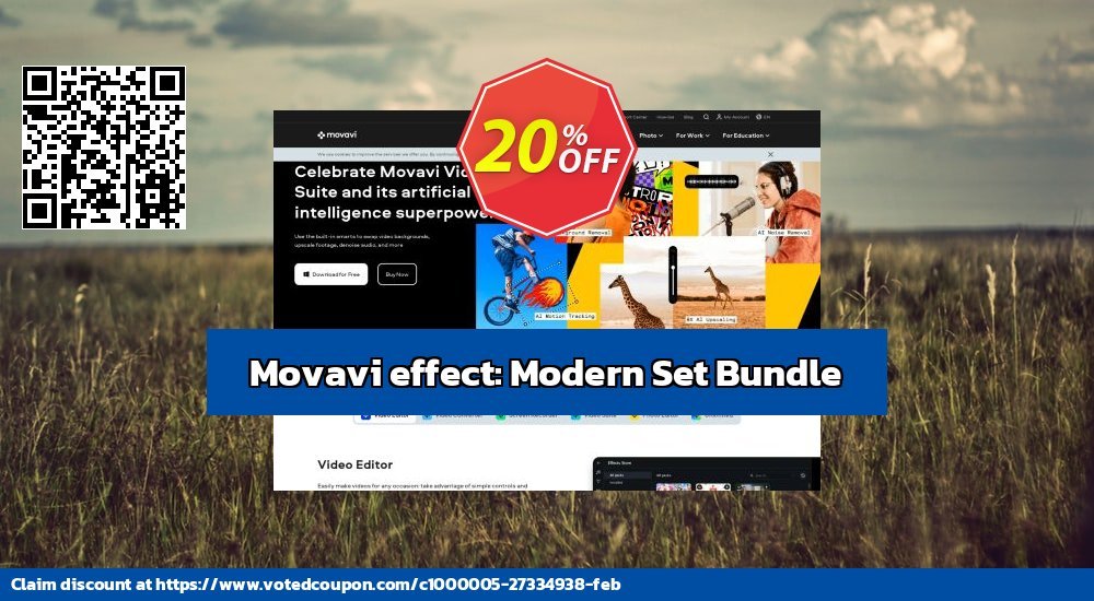 Movavi effect: Modern Set Bundle Coupon Code May 2024, 28% OFF - VotedCoupon