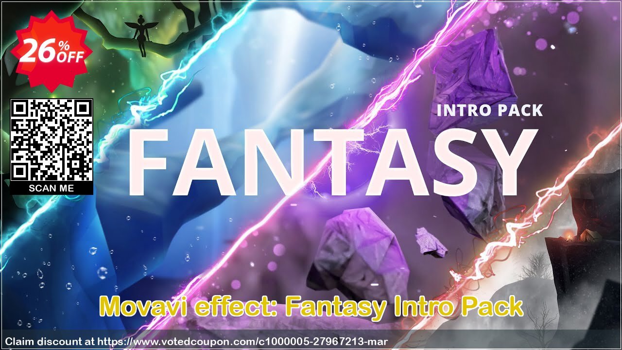 Movavi effect: Fantasy Intro Pack