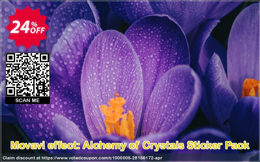 Movavi effect: Alchemy of Crystals Sticker Pack Coupon Code Apr 2024, 24% OFF - VotedCoupon