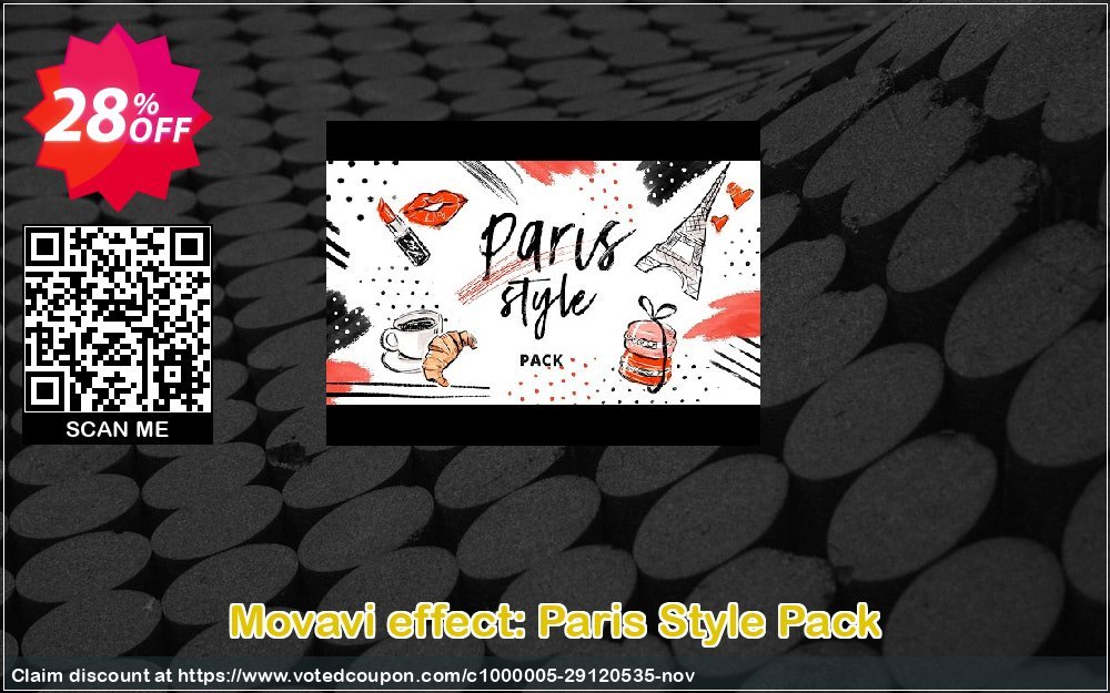 Movavi effect: Paris Style Pack