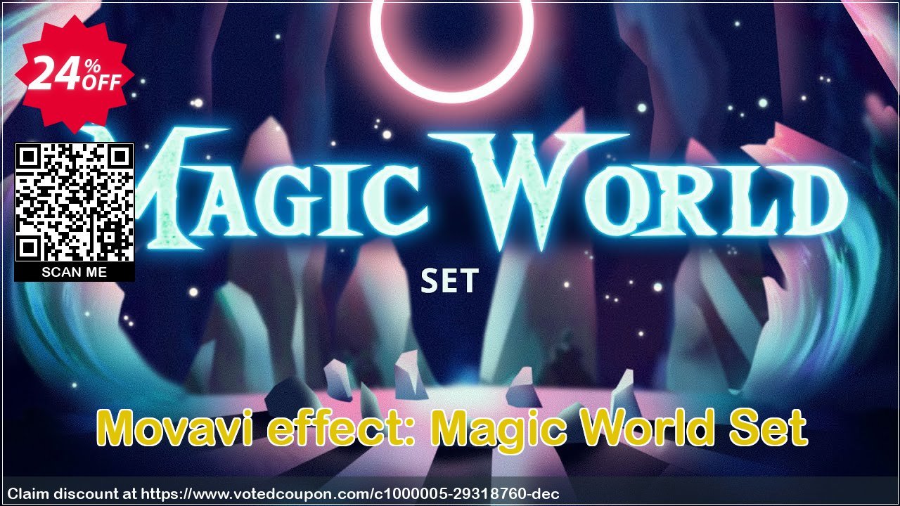 Movavi effect: Magic World Set Coupon, discount Magic World Set Special discounts code 2024. Promotion: Special discounts code of Magic World Set 2024