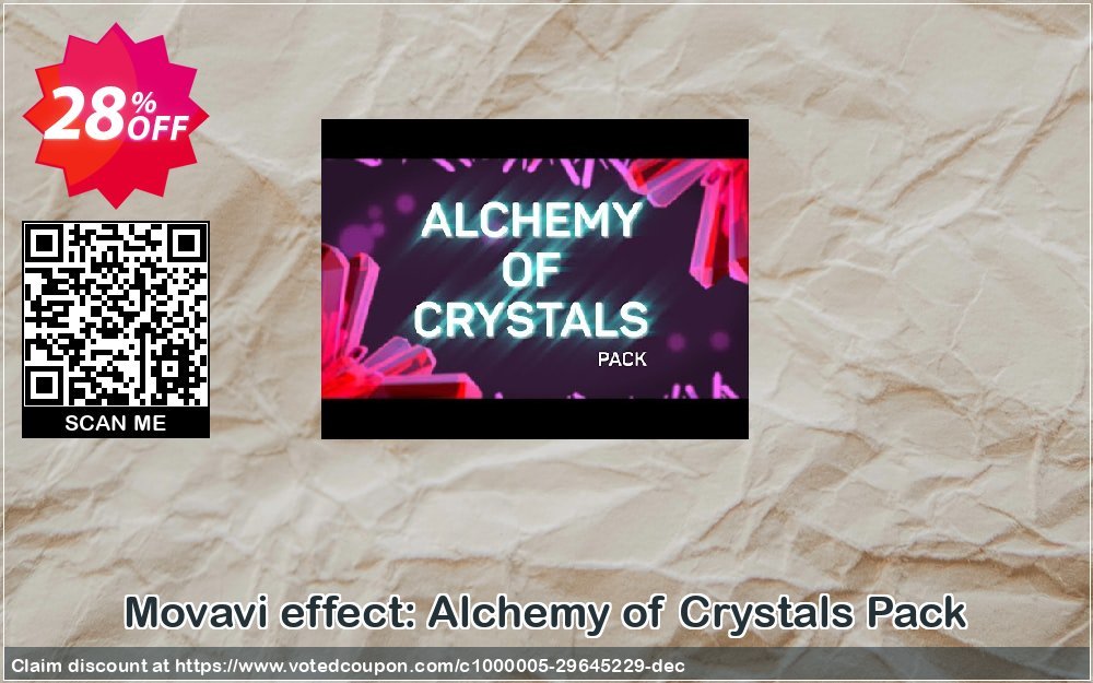 Movavi effect: Alchemy of Crystals Pack