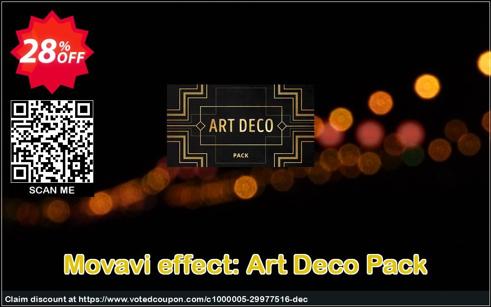 Movavi effect: Art Deco Pack