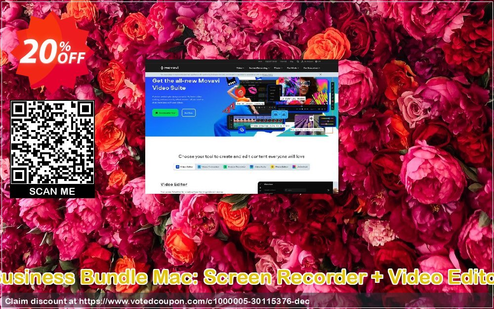 Business Bundle MAC: Screen Recorder + Video Editor Coupon, discount Business Bundle Mac: Screen Recorder + Video Editor Excellent offer code 2024. Promotion: Excellent offer code of Business Bundle Mac: Screen Recorder + Video Editor 2024