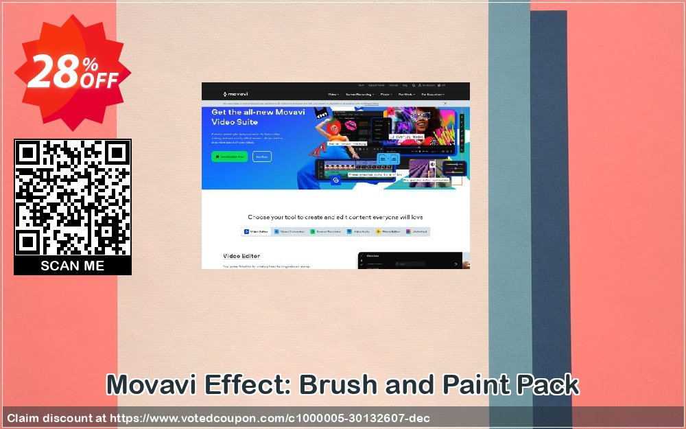 Movavi Effect: Brush and Paint Pack