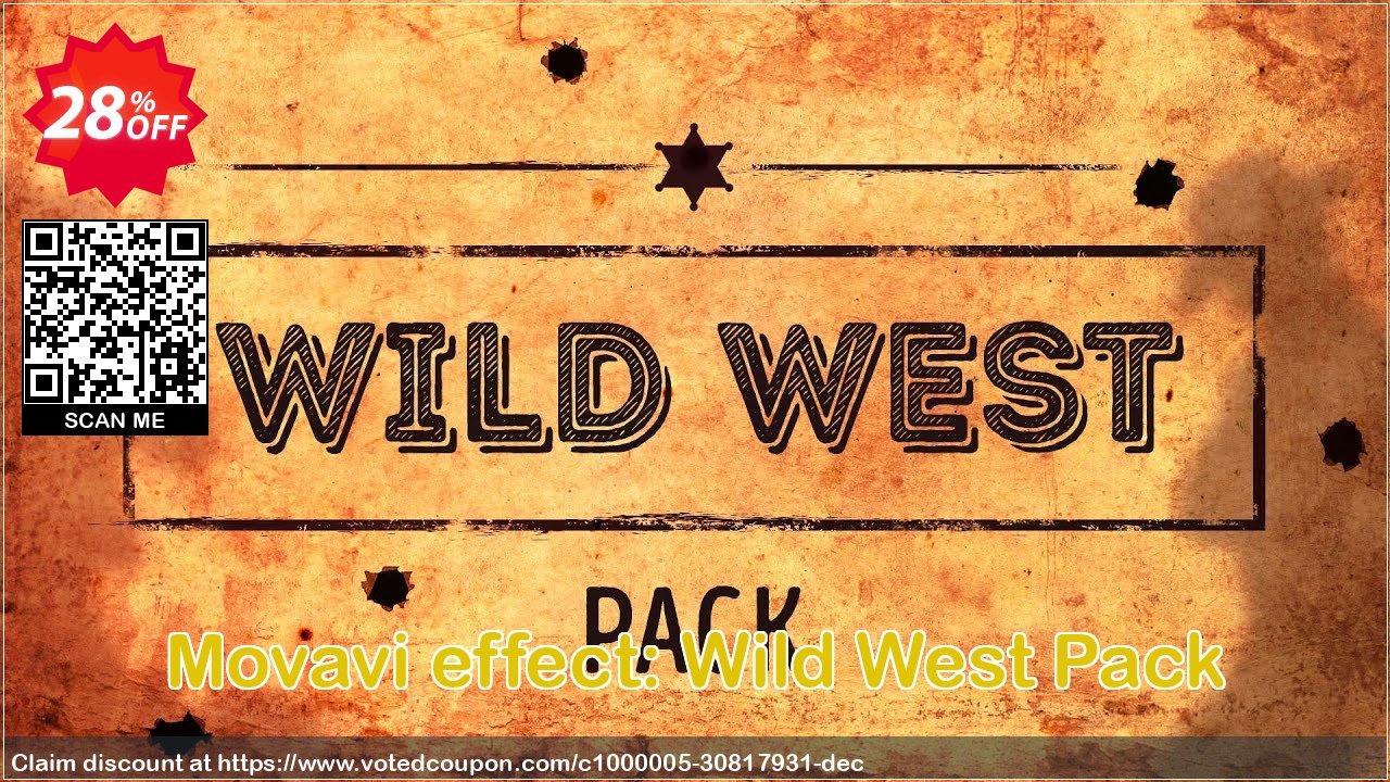 Movavi effect: Wild West Pack Coupon, discount Wild West Pack Excellent discounts code 2024. Promotion: Excellent discounts code of Wild West Pack 2024