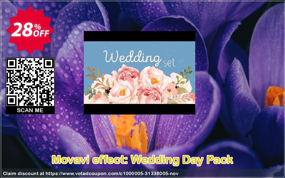 Movavi effect: Wedding Day Pack Coupon Code Apr 2024, 28% OFF - VotedCoupon