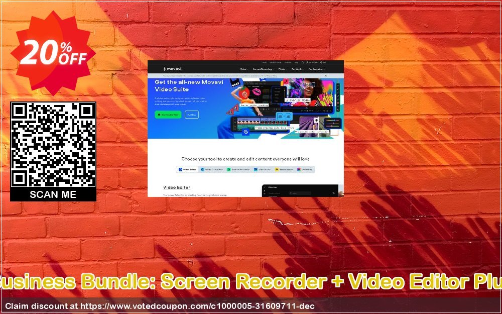 Business Bundle: Screen Recorder + Video Editor Plus Coupon, discount Business Bundle: Screen Recorder + Video Editor Plus Amazing deals code 2024. Promotion: Amazing deals code of Business Bundle: Screen Recorder + Video Editor Plus 2024