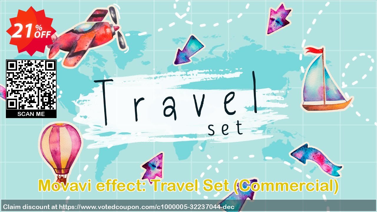 Movavi effect: Travel Set, Commercial  Coupon, discount 20% OFF Movavi effect: Travel Set (Commercial), verified. Promotion: Excellent promo code of Movavi effect: Travel Set (Commercial), tested & approved