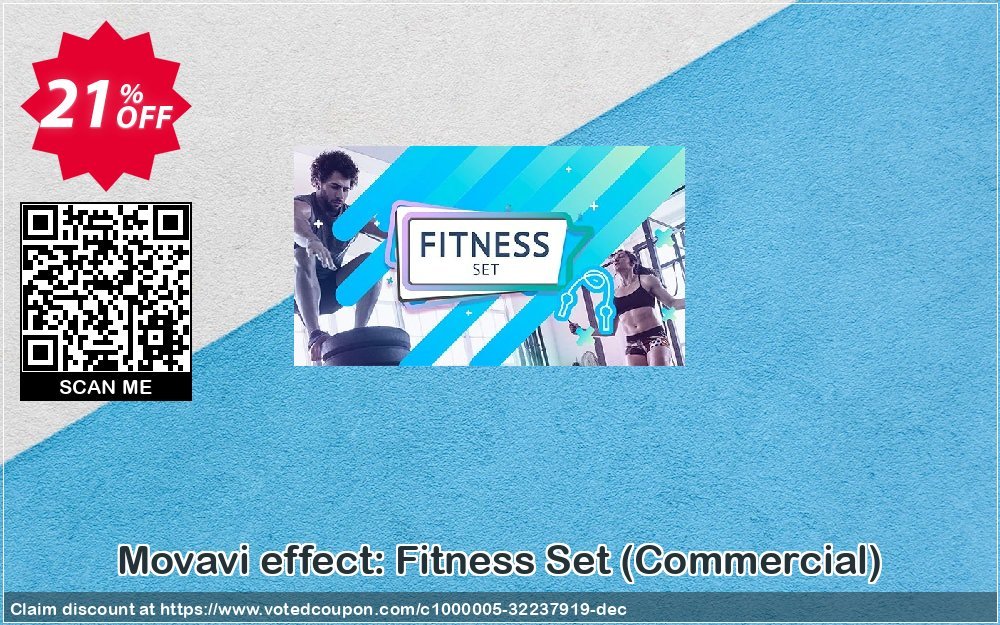 Movavi effect: Fitness Set, Commercial  Coupon, discount 20% OFF Movavi effect: Movavi Fitness Set (Business), verified. Promotion: Excellent promo code of Movavi effect: Movavi Fitness Set (Business), tested & approved