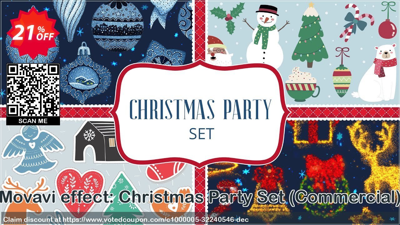 Movavi effect: Christmas Party Set, Commercial  Coupon Code Apr 2024, 21% OFF - VotedCoupon
