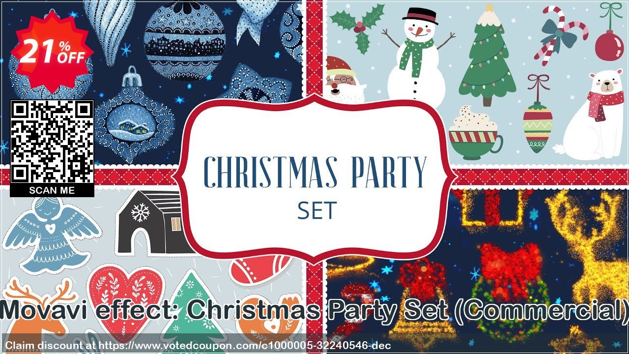 Movavi effect: Christmas Party Set, Commercial  Coupon, discount 20% OFF Movavi effect: Christmas Party Set (Commercial), verified. Promotion: Excellent promo code of Movavi effect: Christmas Party Set (Commercial), tested & approved