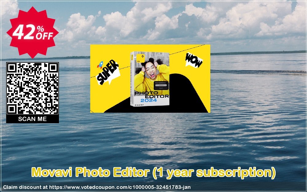 Movavi Photo Editor, Yearly subscription  Coupon, discount Movavi Picverse - 1 year subscription Awful discount code 2023. Promotion: Awful discount code of Movavi Picverse - 1 year subscription 2023