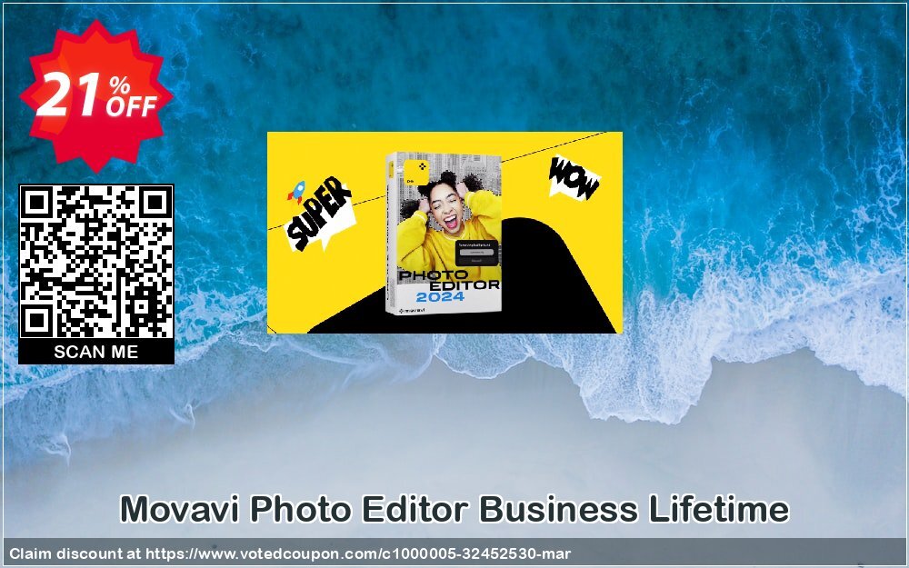 Movavi Photo Editor Business Lifetime Coupon Code Apr 2024, 21% OFF - VotedCoupon